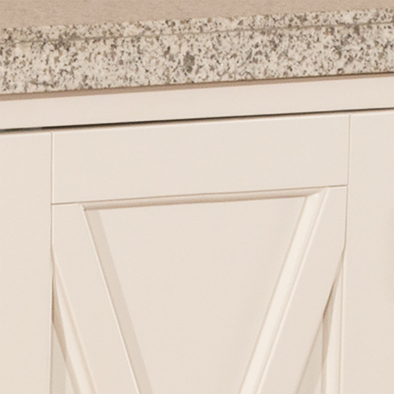 Gracie Oaks Jax Granite Kitchen Island & Reviews Wayfair